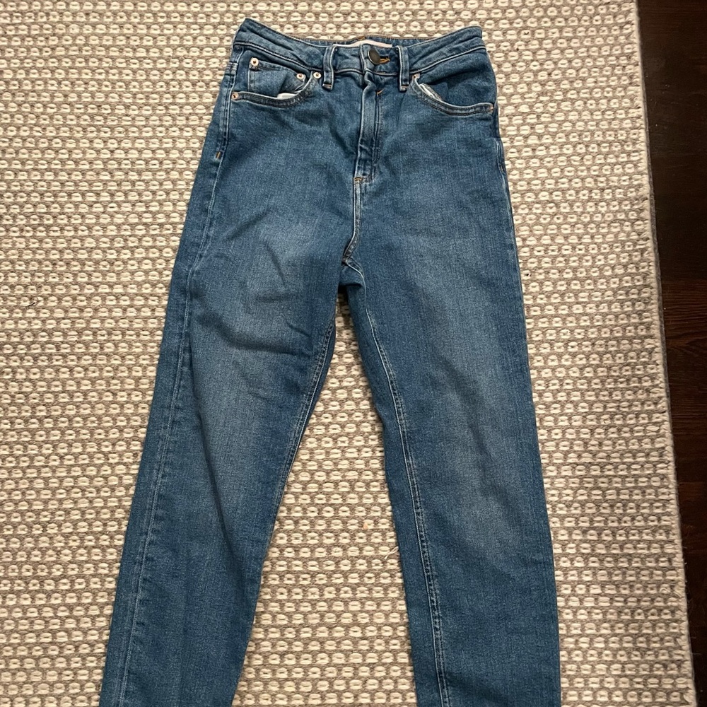 ASOS raw hem jeans
